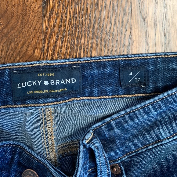 Blue Lucky jeans with ripped knees - Picture 2 of 4